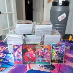 One Piece Bulk. 1000+ Rares, Holos, Leaders, Common A Few SRs Eb-04 - Image 1