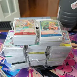 One Piece Bulk. 1000+ Rares, Holos, Leaders, Common A Few SRs Eb-04 - Image 2