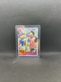 Ace & Sabo & Luffy OP13-007 Carrying On His Will Foil - Image 1
