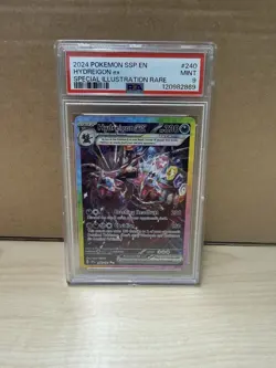 PSA 9 MINT Hydreigon ex 240/191 Surging Sparks SIR Pokemon Card - Image 1