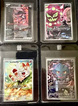 Pokemon Binder Collection Modern Cards Lot 36 Cards Freshly Pulled NM - Mint - Image 1