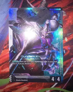 Gundam Card Game - Dual Impact - Gundam Kimaris LR GD02-070 - NM Foil - Image 1