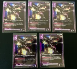 Gundam Card Game - Gundam Gusion Rebake Full City GD03-053 Rare English Holofoil - Image 1