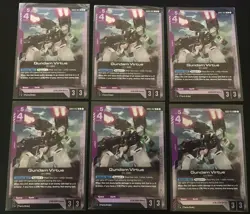 Gundam Card Game - Gundam Virtue GD03-052 Rare English Holo - Image 1