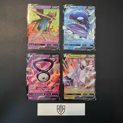 Pokemon TCG - Legendary V 4-Card Lot - Ultra Rare Holo - NM - Image 1
