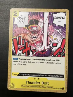 Thunder Bolt OP03-121 C Pillars Of Strength One Piece Card English - Image 1