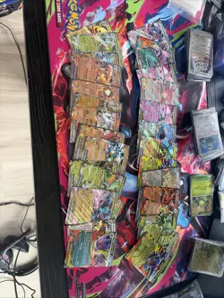 Pokemon Card Lots Full Art/ EX/V and Other Rare Cards. All NM Condition 35 Cards - Image 1