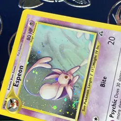 Espeon | 1/75 | Neo Discovery | Holo SWIRL | Pokemon Card | LP + - Image 5