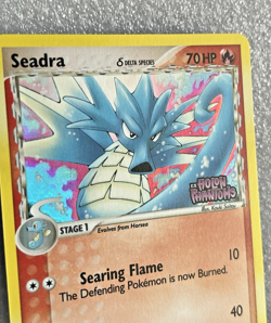 Seadra Stamped Reverse Holo 52/110 EX Holon Phantoms Pokemon Card NM - Image 2