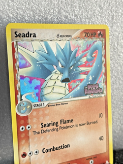 Seadra Stamped Reverse Holo 52/110 EX Holon Phantoms Pokemon Card NM - Image 3
