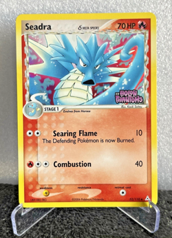 Seadra Stamped Reverse Holo 52/110 EX Holon Phantoms Pokemon Card NM - Image 4