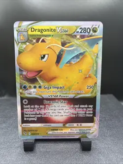 Pokemon TCG Dragonite VSTAR 050/078 Ultra Rare Holo Pokemon Card - Image 1