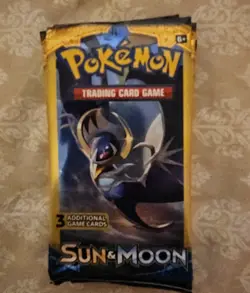Older Packs Of Sun And Moon Pokemon Card Lot New - Image 1