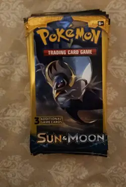 Older Packs Of Sun And Moon Pokemon Card Lot New - Image 3