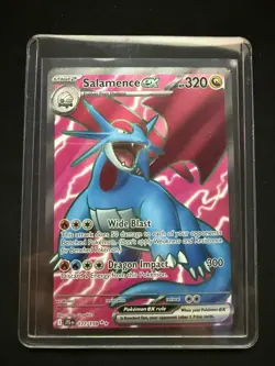 Salamence ex 177/159 Journey Together Holo NM/M PSA Contender Pokemon Card - Image 5