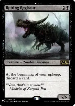 Rotting Regisaur 111/280 LIST The List Reprints NM - Image 1