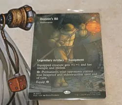 Donnie's Bo - Shadowspear Borderless TMNT Pack Fresh MTG MINT 🔥 - Image 1