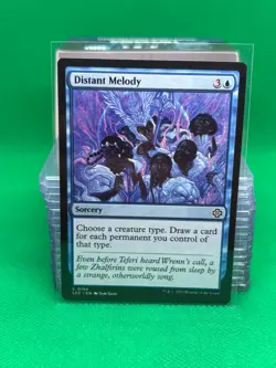 MTG - DISTANT MELODY - Caverns of Ixalan Com (C) - Image 1