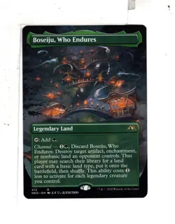 MTG SkeenAB Boseiju Who Endures BORDERLESS from Kamigawa ND. NM. - Image 1