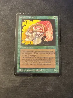 Llanowar Elves Limited Edition - Beta Mtg HP - Image 1