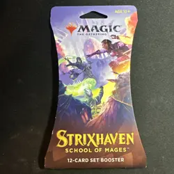 Magic the Gathering Strixhaven School of Mages SET Booster NEW MTG - fast ship! - Image 1
