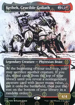 Kethek, Crucible Goliath Showcase StepandCompleat 465 FOIL ONE NM - Image 1
