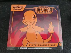 Pokemon: Scarlet & Violet 3: Obsidian Flames Elite Trainer Box - 9 Packs 820650853913 - Image 1