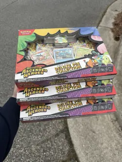 Ascended Heroes Pokemon Deluxe Pin Collection English - Image 1