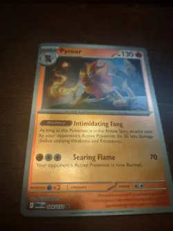Pyroar 024/132 Me01: Mega Evolution Reverse Holo pokemon card - Image 1