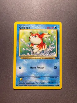 Pokemon TCG Goldeen Jungle 53/64 Unlimited 1999-2000 Wizards Base Set - Image 3