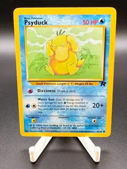 Psyduck - 65/82 - Common - Team Rocket - Pokemon Card - LP - Image 1
