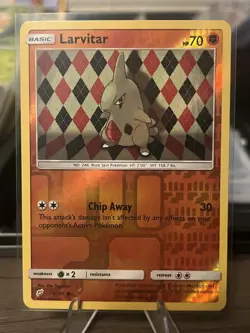 Pokemon TCG Larvitar 79/181 Reverse Holo HP70 Rock Type Moderately Played - Image 1