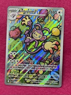 💜Ambipom 107/094💜Phantasmal Flames Full Art Holo Pokemon TCG - Image 5