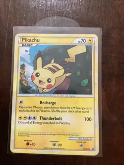 LP/NM Pikachu HGSS03 Pokemon TCG: 2010 HGSS Black Star Promo Near Mint Or Better - Image 4