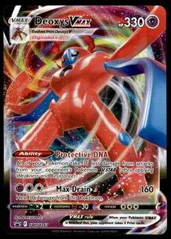 Pokemon TCG SWSH: Sword & Shield Promo Cards #SWSH267 Deoxys VMAX Holo - Image 1