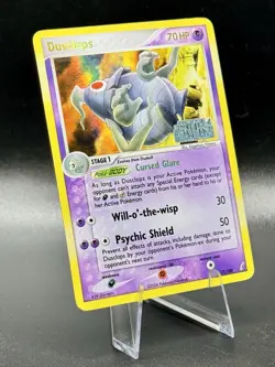 Dusclops 17/100 Stamped Pokemon EX Crystal Guardians Vintage Reverse Holo LP/MP - Image 1