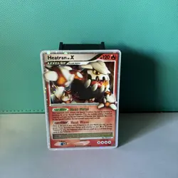 Pokemon HEATRAN LV.X DP31 (Holo Rare) Diamond and Pearl Promos - HP - Image 1