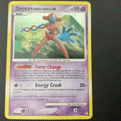 Pokemon Legends Awakened Deoxys Normal Forme Holo Rare Mint - Image 1