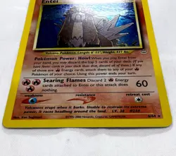 2001 Pokemon TCG Entei Holo 6/64 Neo Revelation Vintage WOTC Rare NM (See Video) - Image 5