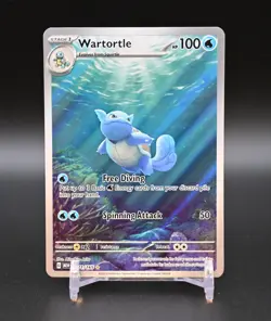 Wartortle 171/165 Pokemon TCG SV: Scarlet & Violet 151 IR Full Art Near Mint - Image 1