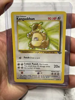 Kangaskhan 21/64 Jungle Regular Rare Pokemon TCG Non Holo Vintage NM/MT Nintendo - Image 1