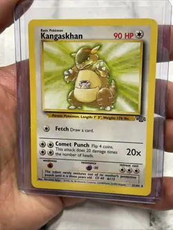 Kangaskhan 21/64 Jungle Regular Rare Pokemon TCG Non Holo Vintage NM/MT Nintendo - Image 2