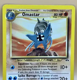 Omastar 43/75 – Neo Discovery (Uncommon) - NM - WOTC 2001 Pokemon TCG - Image 2