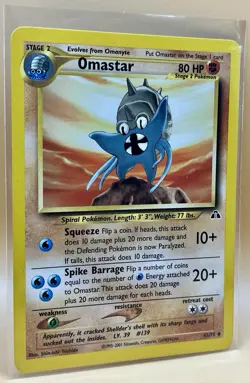 Omastar 43/75 – Neo Discovery (Uncommon) - NM - WOTC 2001 Pokemon TCG - Image 5