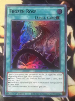 Yugioh: Frozen Rose - LDS2-EN119 - Ultra Rare (Blue) - 1st Edition - NM - Image 1
