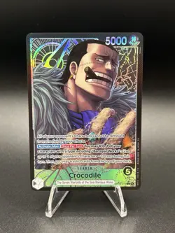 One Piece Crocodile (OP14-079) (Alternate Art) The Azure Sea's Seven OP14 - Image 1