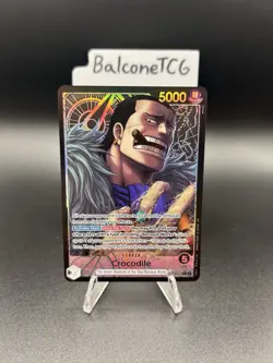 One Piece Crocodile (OP14-079) (Alternate Art) The Azure Sea's Seven OP14 - Image 2