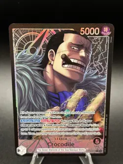 One Piece Crocodile (OP14-079) (Alternate Art) The Azure Sea's Seven OP14 - Image 3