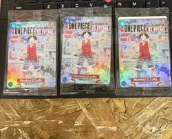 One Piece Monkey D Luffy US Voyage College BKB Card (SEALED) - Image 1