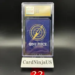 CGC PRISTINE 10 MONKEY D. LUFFY #P-075 SAIKYO JUMP PROMO 2024 ONE PIECE JPN 22 - Image 2